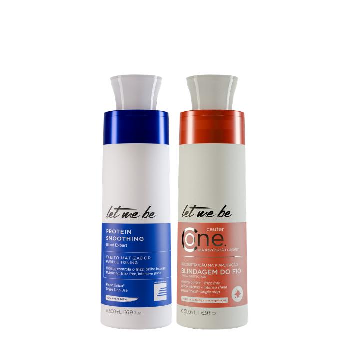Expert Blond Expert étapes Redressage | 500 ml + cautérisation Cauter One - Permettez-moi d'être | 500 ml