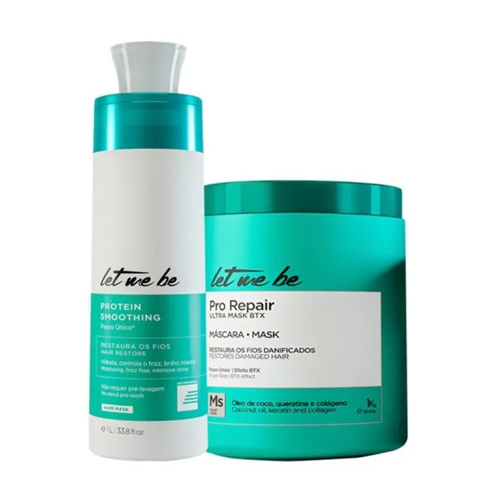 Abit des protéines étape à pas unique | 1L + BTX Pro Repair Ultra Mask | 1 kg