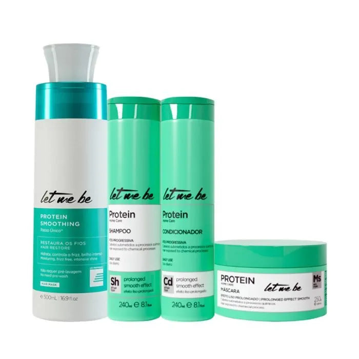 Abit des protéines étape à pas unique | Kit de soins à domicile de 500 ml + protéines - Liso prolongé | Post-progressif