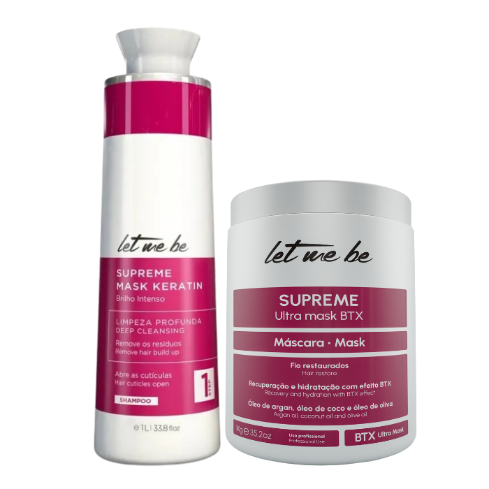 BTX Supreme Ultra Mask | 1kg + shampooing anti-déchet suprême | 1L