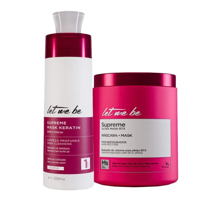 BTX Supreme Ultra Mask | 1kg + shampooing anti-déchet suprême | 1L