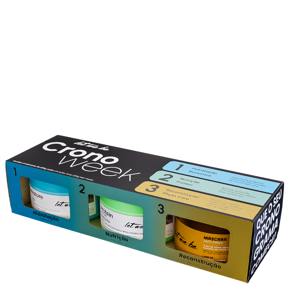 Calendrier capillaire – Semaine Crono | (3x250g)