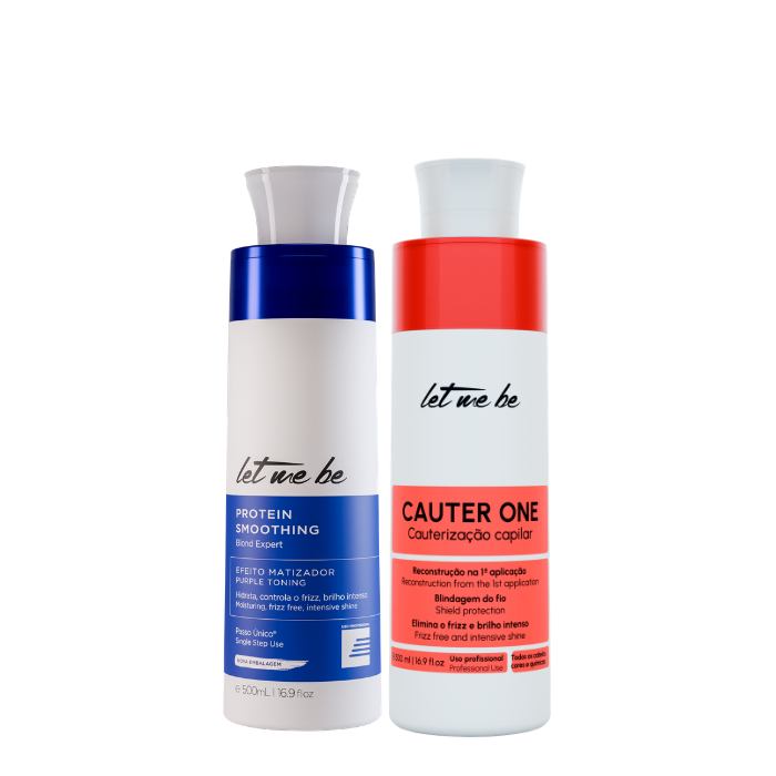Expert Blond Expert étapes Redressage | 500 ml + cautérisation Cauter One - Permettez-moi d'être | 500 ml