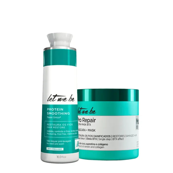 Abit des protéines étape à pas unique | 500 ml + BTX Pro Repair Ultra Mask | 500g
