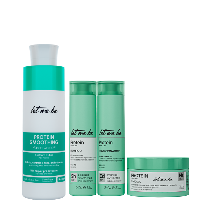 Abit des protéines étape à pas unique | Kit de soins à domicile de 500 ml + protéines - Liso prolongé | Post-progressif