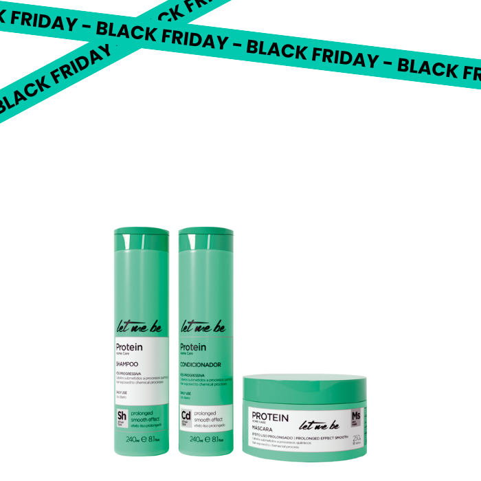 Kit de soins à domicile en protéines - Liso prolongé | Post-progressif (3 produits)