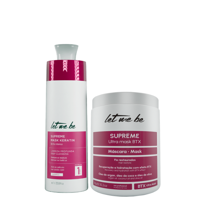 BTX Supreme Ultra Mask | 1kg + shampooing anti-déchet suprême | 1L