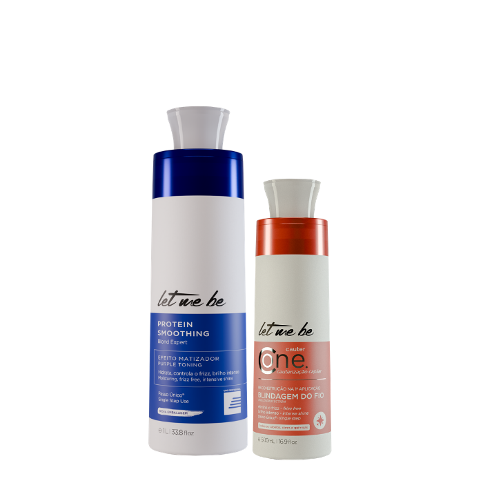 Expert Blond Expert étapes Redressage | 1L + Cauter Cautérisation One - Laissez-moi être | 500 ml