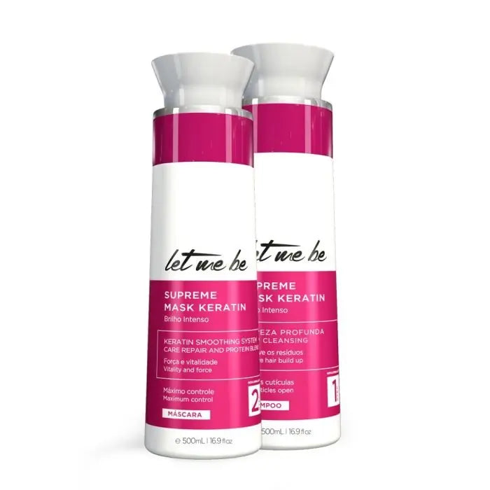 Kit Alisamento Supreme Mask Keratin | 2x500ml