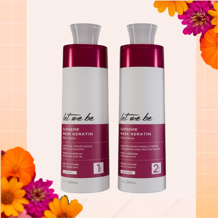 Kit de lissage suprême kératine | 2x1l