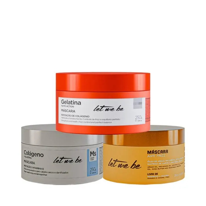 Cronograma Capilar – Reposição De Colágeno | (3 Produtos)