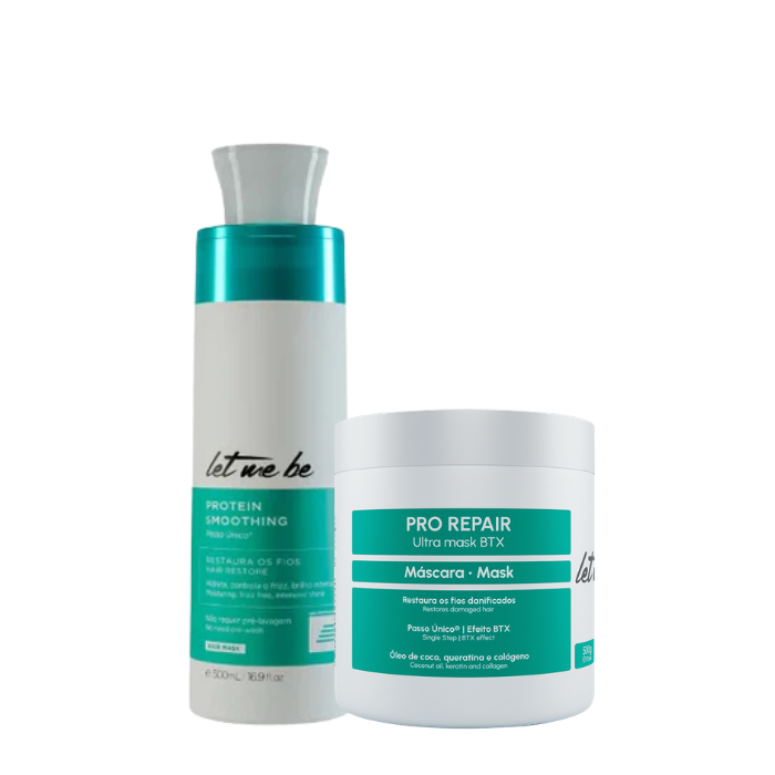 Abit des protéines étape à pas unique | 500 ml + BTX Pro Repair Ultra Mask | 500g