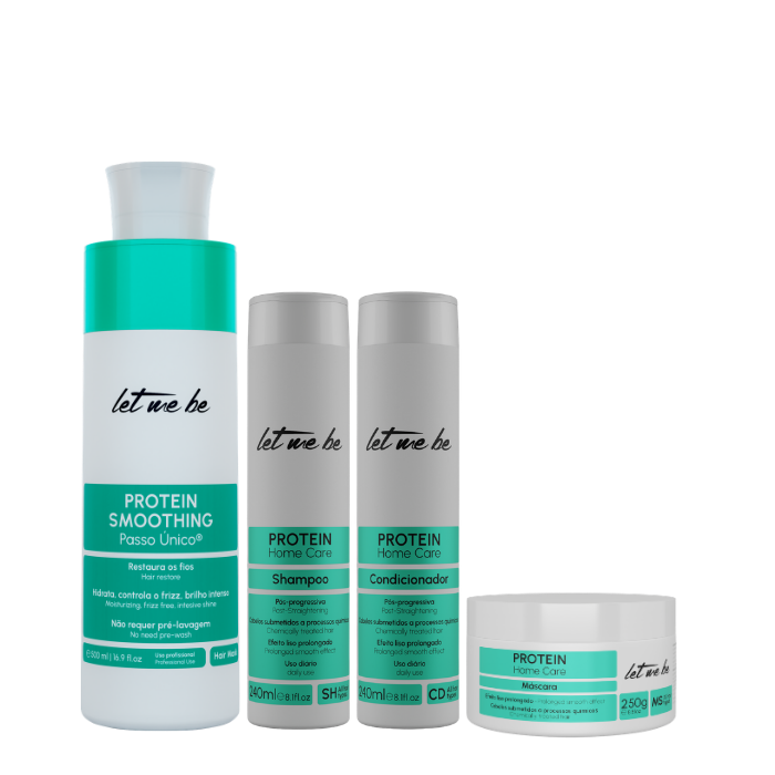 Abit des protéines étape à pas unique | Kit de soins à domicile de 500 ml + protéines - Liso prolongé | Post-progressif