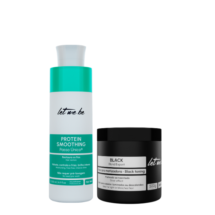 Abit des protéines étape à pas unique | 500 ml + masque noir - Effet gris | 500g