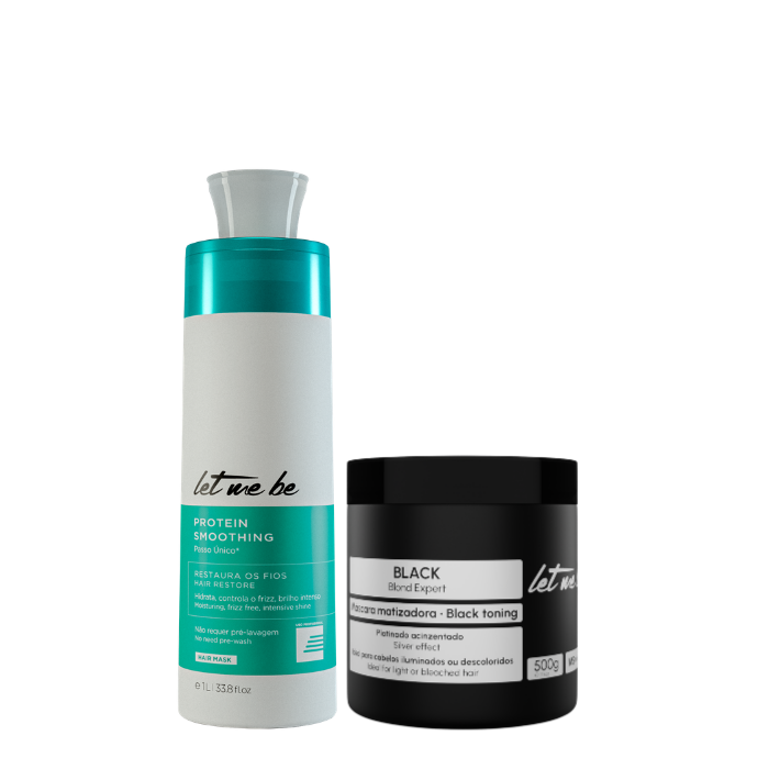 Abit des protéines étape à pas unique | 1L + Masque noir - Effet gied | 500g