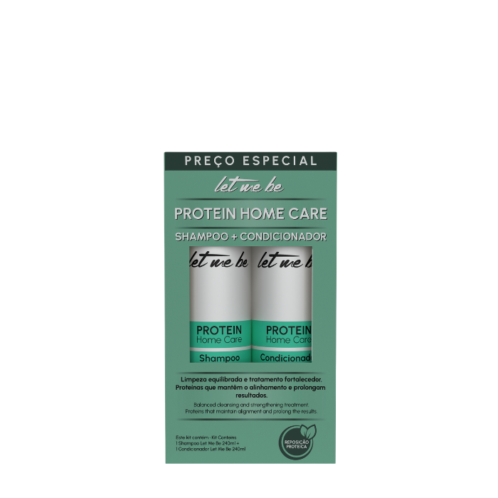 Kit de soins à domicile en protéines - Liso prolongé | Post-progressif (3 produits)